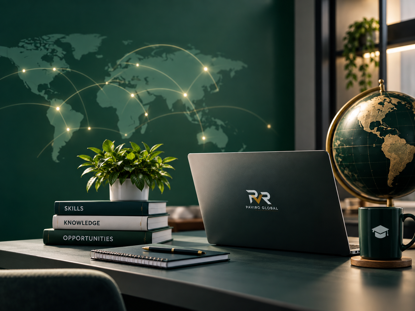 Technology enabled learning at PAVIRO GLOBAL